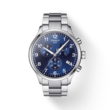Tissot T Sport Chrono XL Classic Blue Dial Silver Steel Strap Watch For Men - T116.617.11.047.01 Buy Now By Tissot
