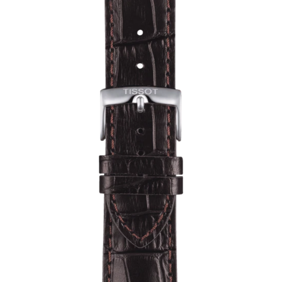 Tissot Chrono XL Silver Dial Brown Leather Strap Watch For Men - T116.617.16.037.00 Buy Now By Tissot