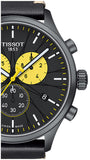 Tissot Chrono XL Tour De France Special Edition Black Dial Black Leather Strap Watch for Men - T116.617.36.051.11 Buy Now By Tissot