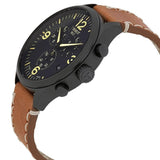 Tissot T Sport Chrono XL Black Dial Brown Leather Strap Watch For Men - T116.617.36.057.00 Buy Now By Tissot