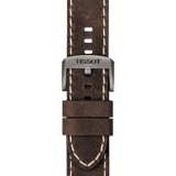 Tissot T Sport Chrono XL Green Dial Brown Leather Strap Watch For Men - T116.617.36.097.00 Buy Now By Tissot