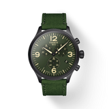Tissot Chrono XL Green Dial Green NATO Strap Watch For Men - T116.617.37.097.00 Buy Now By Tissot