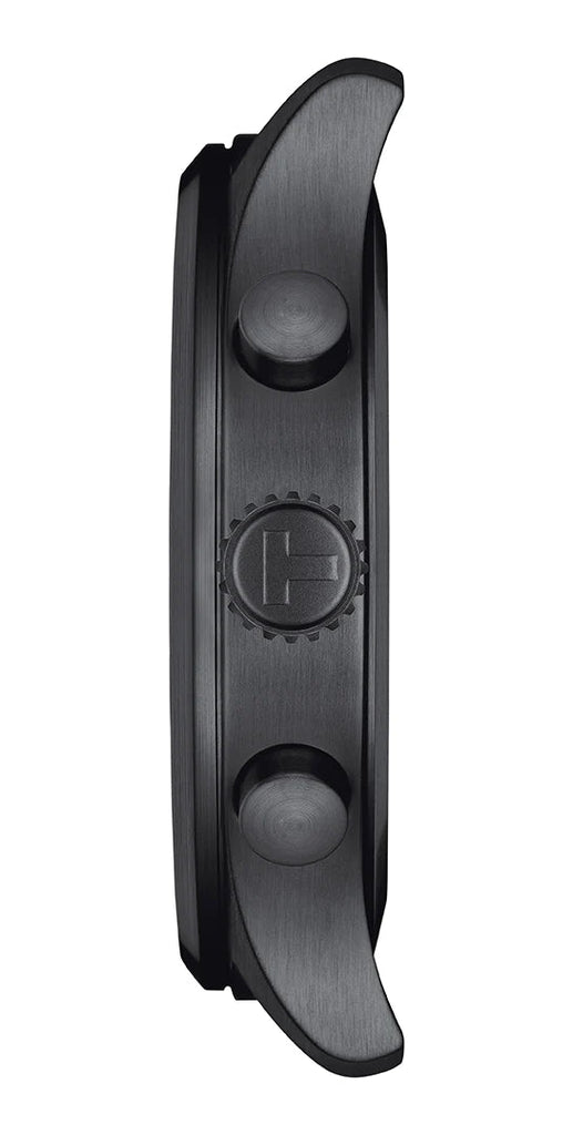 Tissot Chrono XL Vintage Black Dial Black Leather Strap Watch For Men - T116.617.36.052.00 Buy Now By Tissot