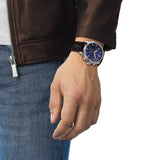 Tissot Chrono XL Classic Blue Dial Brown Leather Strap Watch For Men - T116.617.16.047.00 Buy Now By Tissot