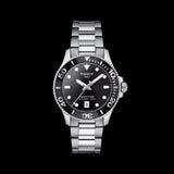 Tissot Seastar 1000 Lady Black Dial Silver Steel Strap Watch for Women - T120.210.11.051.00 Buy Now By Tissot