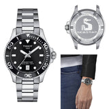 Tissot Seastar 1000 Lady Black Dial Silver Steel Strap Watch for Women - T120.210.11.051.00 Buy Now By Tissot