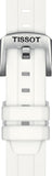 Tissot Seastar 1000 Mother of Pearl White Dial White Rubber Strap Watch for Women - T120.210.17.116.00 Buy Now By Tissot