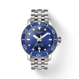 Tissot Seastar 1000 Powermatic 80 Blue Dial Silver Steel Strap Watch For Men - T120.407.11.041.00 Buy Now By Tissot