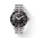 Tissot Seastar 1000 Powermatic 80 Black Dial Silver Steel Strap Watch For Men - T120.407.11.051.00 Buy Now By Tissot