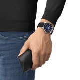 Tissot Seastar 1000 Powermatic 80 Blue Dial Black Rubber Strap Watch For Men - T120.407.17.041.00 Buy Now By Tissot