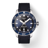 Tissot Seastar 1000 Powermatic 80 Silicium Blue Dial Blue Nylon Strap Watch For Men - T120.407.17.041.01 Buy Now By Tissot