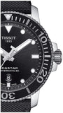 Tissot Seastar 1000 Powermatic 80 Black Dial Black Nylon Strap Watch For Men - T120.407.17.051.00 Buy Now By Tissot