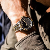 Tissot Seastar 1000 Powermatic 80 Black Dial Two Tone Steel Strap Watch For Men - T120.407.22.051.00 Buy Now By Tissot