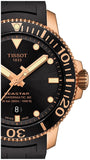 Tissot Seastar 1000 Powermatic 80 Black Dial Black Rubber Strap Watch for Men - T120.407.37.051.01 Buy Now By Tissot