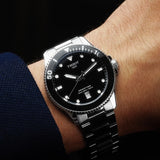 Tissot Seastar 1000 Black Dial Silver Steel Strap Watch For Men - T120.410.11.051.00 Buy Now By Tissot