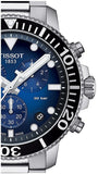 Tissot Seastar 1000 Chronograph Driver Blue Dial Silver Steel Strap Watch For Men - T120.417.11.041.01 Buy Now By Tissot