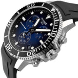 Tissot Seastar 1000 Chronograph Blue Dial Black Rubber Strap Watch For Men - T120.417.17.041.00 Buy Now By Tissot