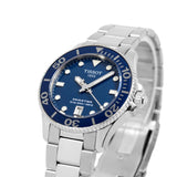 Tissot Seastar 1000 Lady Blue Dial Silver Steel Strap Watch For Women - T120.210.11.041.00 Buy Now By Tissot