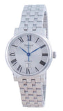 Tissot T Classic Carson Premium Automatic Lady Silver Dial Silver Steel Strap Watch for Women - T122.207.11.033.00 Buy Now By Tissot
