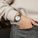 Tissot Carson Premium Automatic Lady Diamonds Silver Dial Silver Steel Strap Watch for Women - T122.207.11.036.00 Buy Now By Tissot