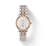 Tissot T Classic Carson Premium Diamonds White Dial Two Tone Steel Strap Watch for Women - T122.207.22.036.00 Buy Now By Tissot