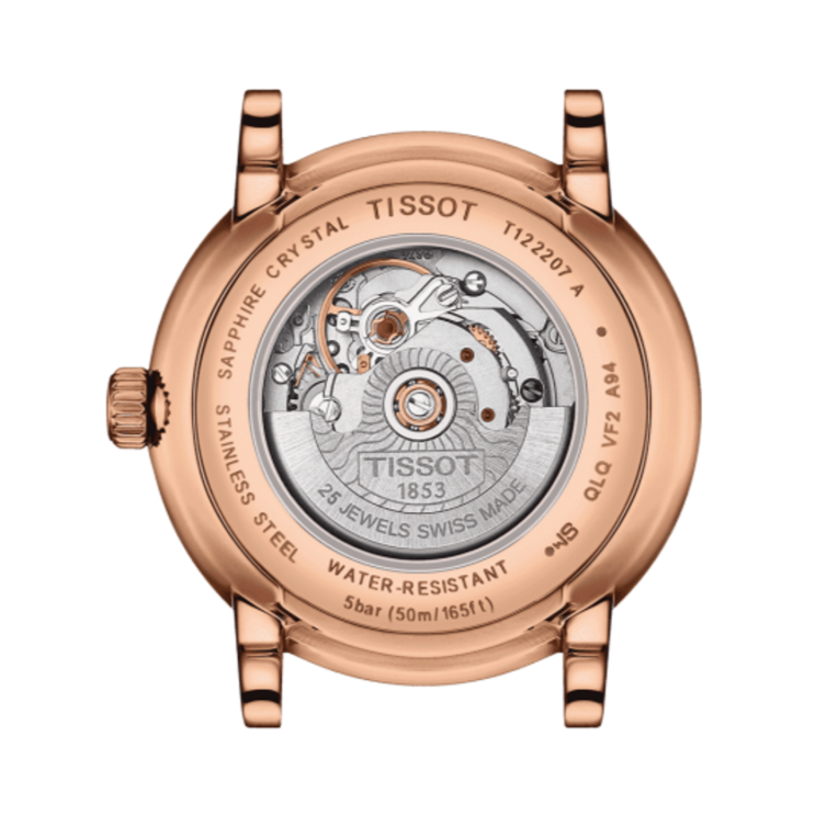 Tissot T Classic Carson Premium White Dial Brown Leather Strap Watch for Women - T122.207.36.031.00 Buy Now By Tissot