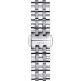 Tissot T Classic Carson Premium White Diamonds Dial Silver Steel Strap Watch for Women - T1222071103600 Buy Now By Tissot