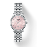 Tissot T Classic Carson Premium Pink Dial Silver Steel Strap Watch for Women - T122.210.11.159.00 Buy Now By Tissot