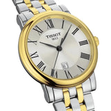 Tissot T Classic Carson Lady Premium Silver Dial Two Tone Steel Strap Watch For Women - T122.210.22.033.00 Buy Now By Tissot