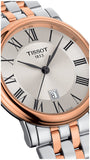 Tissot Carson Premium Lady Silver Dial Two Tone Steel Strap Watch For Women - T122.210.22.033.01 Buy Now By Tissot