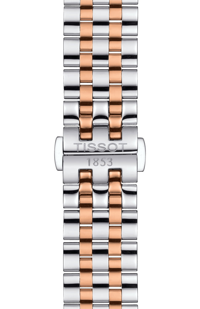 Tissot Carson Premium Powermatic 80 White Dial Two Tone Steel Strap Watch For Men - T122.407.22.031.01 Buy Now By Tissot