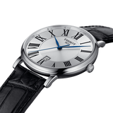 Tissot Carson Premium Silver Dial Black Leather Strap Watch For Men - T122.410.16.033.00 Buy Now By Tissot