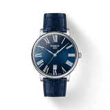 Tissot Carson Premium Blue Dial Blue Leather Strap Watch For Men - T122.410.16.043.00 Buy Now By Tissot