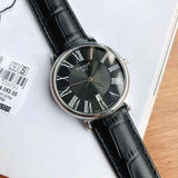 Tissot T Classic Dream Black Dial Black Leather Strap Watch for Men - T122.410.16.053.00 Buy Now By Tissot