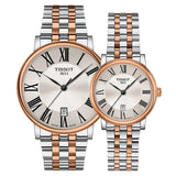 Tissot Carson Premium Lady Silver Dial Two Tone Steel Strap Watch For Women - T122.210.22.033.01 Buy Now By Tissot
