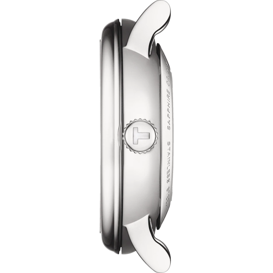 Tissot T Classic Carson Premium Powermatic 80 Silver Dial Silver Steel Strap Watch For Men - T122.407.11.033.00 Buy Now By Tissot