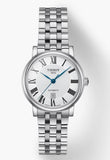 Tissot T Classic Carson Premium Automatic Lady Silver Dial Silver Steel Strap Watch for Women - T122.207.11.033.00 Buy Now By Tissot