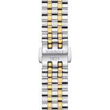 Tissot T Classic Carson Premium White Dial Two Tone Steel Strap Watch for Women - T122.207.22.031.00 Buy Now By Tissot