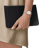 Tissot T Classic Carson Premium Diamonds White Dial Two Tone Steel Strap Watch for Women - T122.207.22.036.00 Buy Now By Tissot