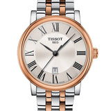 Tissot Carson Premium White Dial Two Tone Steel Strap Watch For Men - T122.410.22.033.00 Buy Now By Tissot