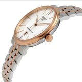 Tissot Carson Premium Powermatic 80 White Dial Two Tone Steel Strap Watch For Men - T122.407.22.031.01 Buy Now By Tissot