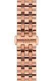Tissot T Classic Carson Premium Automatic White Dial Rose Gold Steel Strap Watch for Men - T122.407.33.031.00 Buy Now By Tissot
