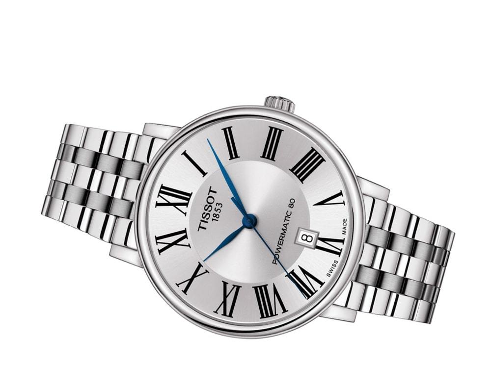 Tissot Carson Premium Lady Silver Dial Silver Steel Strap Watch For Women - T122.210.11.033.00 Buy Now By Tissot