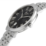 Tissot Carson Premium Black Dial Silver Steel Strap Watch For Men - T122.410.11.053.00 Buy Now By Tissot