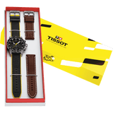 Tissot T Sport Supersport Chrono Tour De France Black Dial Black Nylon Strap Watch for Men - T125.617.17.051.00 Buy Now By Tissot