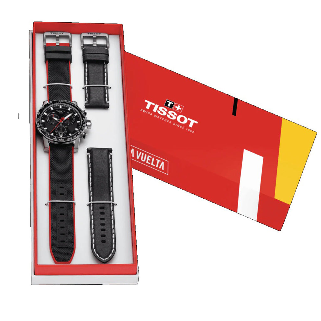 Tissot Supersport Vuelta Special Edition Chrono Black Dial Black Nylon Strap Watch for Men - T125.617.17.051.01 Buy Now By Tissot