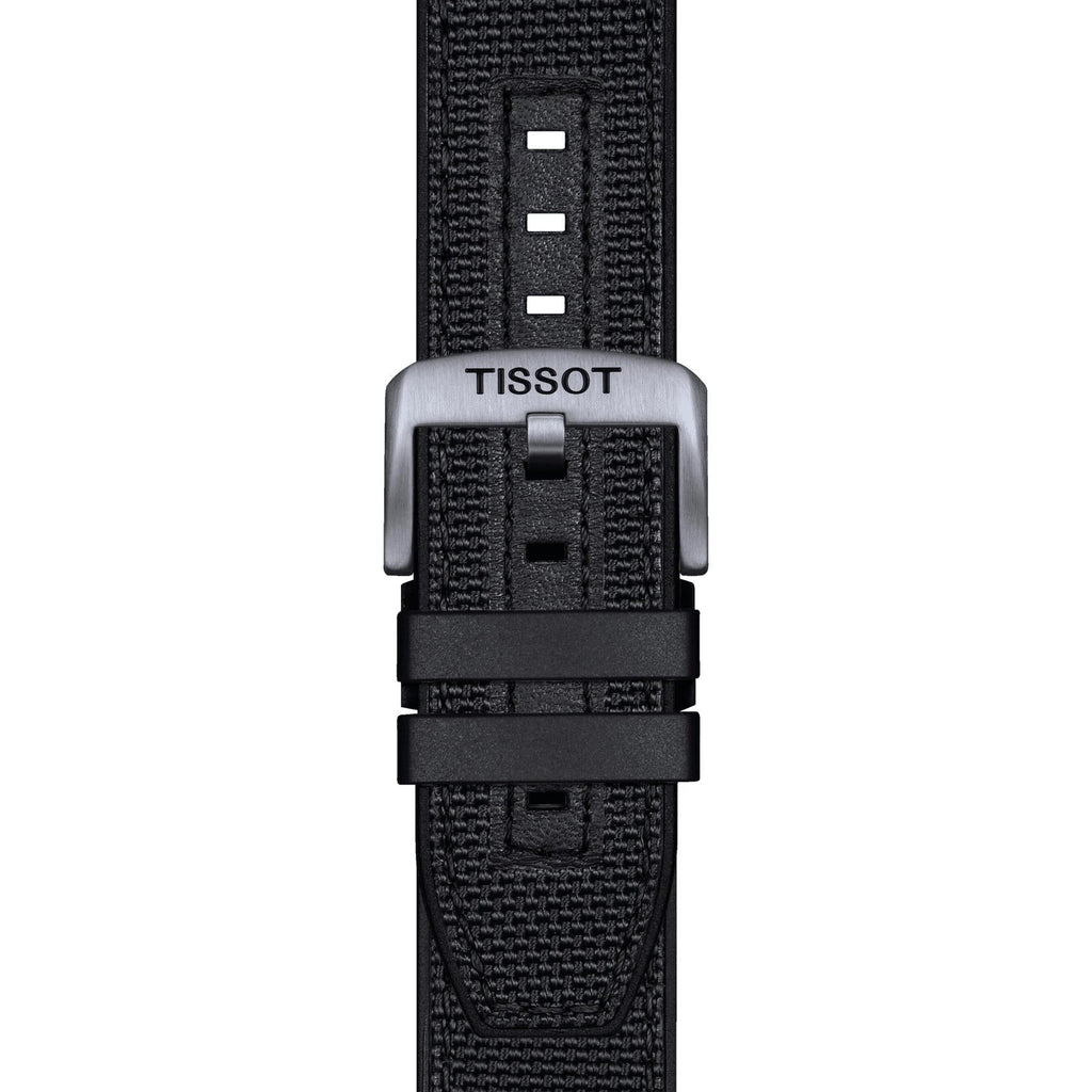 Tissot Supersport Chrono Black Dial Black Nylon Strap Watch for Men - T125.617.17.051.02 Buy Now By Tissot