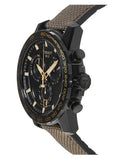 Tissot Supersport Chrono Black Dial Beige Nylon Strap Watch For Men - T125.617.37.051.01 Buy Now By Tissot
