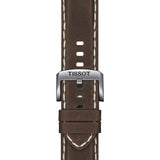 Tissot Supersport Chrono Silver Dial Brown Leather Strap Watch for Men - T125.617.16.031.00 Buy Now By Tissot