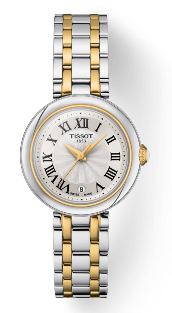 Tissot Bellissima Small Lady Mother of Pearl Dial Two Tone Steel Strap Watch For Women - T126.010.22.013.00 Buy Now By Tissot